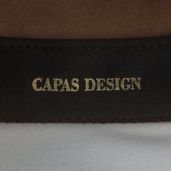 Capas Headwear Lite Felt Unisex Adult Medium Tan 100% Wool Crushable Hat - Picture 9 of 10
